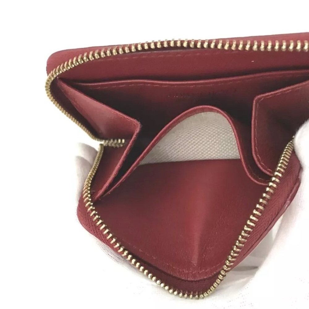 Authentic Jimmy Choo Heart Star Leather Coin Purse Wallet Bicolor VALENTINES 💘 - Picture 6 of 13
